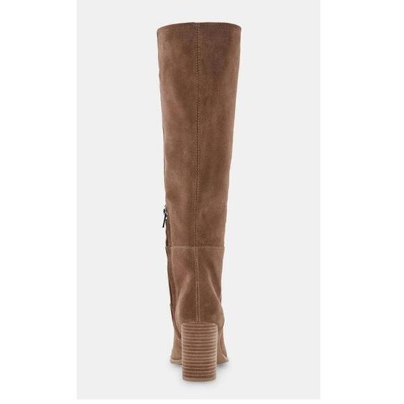 NWT Dolce Vita Fynn Knee-High Suede Boots in Truffle Sz 10 - Picture 4 of 5